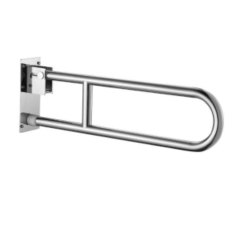 Barra de agarre de seguridad plegable de acero inoxidable 304 para baño 7512