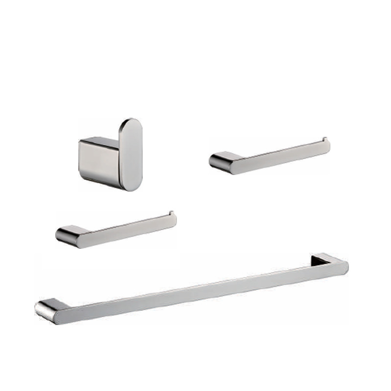 Juegos de herrajes para accesorios de baño cepillados de acero inoxidable 304 D200S